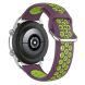 Ремешок Deexe Dual Color для Samsung Galaxy Watch 3 (45mm) - Purple / Fluorescent Green. Фото 5 из 5