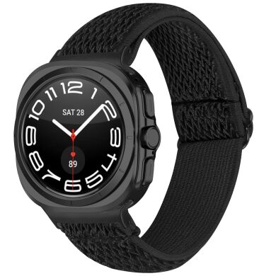 Ремінець Deexe Knitted Strap для Samsung Galaxy Watch Ultra (2025) - Black