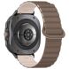 Ремешок Deexe Magnetic Strap для Samsung Galaxy Watch Ultra (47mm) - Brown / Apricot. Фото 1 из 7