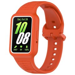 Ремешок Deexe Prime Strap для Samsung Galaxy Fit 3 - Orange