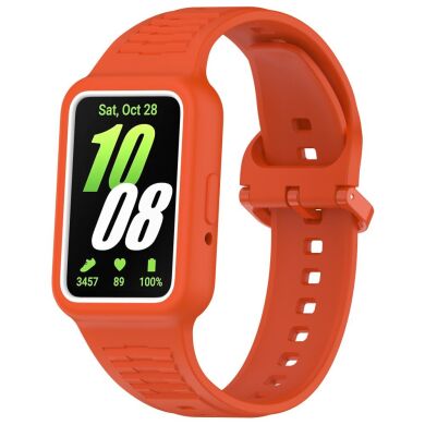 Ремінець Deexe Prime Strap для Samsung Galaxy Fit 3 - Orange