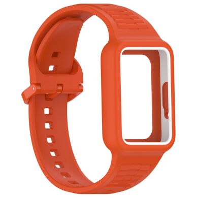 Ремешок Deexe Prime Strap для Samsung Galaxy Fit 3 - Orange