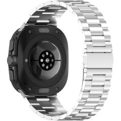 Ремешок Deexe Stainless Steel для Samsung Galaxy Watch Ultra (47mm) - Silver