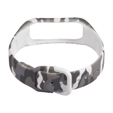 Ремешок Deexe Style Strap для Samsung Fit E (SM-R375) - White / Brown Camouflage