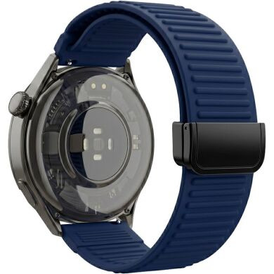Ремешок для часов Deexe Active Loop для часов с шириной крепления 22мм - Midnight Blue