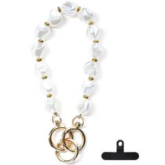 Ремінець для смартфона Leeu Design Pearl Bracelet - Gold