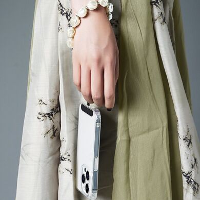 Ремінець для смартфона Leeu Design Pearl Bracelet - Silver