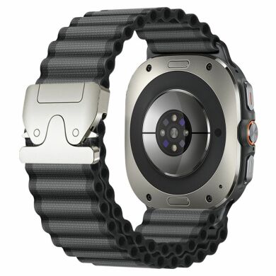 Ремінець Reframe Ripple Pattern для Samsung Galaxy Watch Ultra (47mm) / Ultra (2025) - Dark Grey