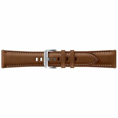 Ремешок Ridge Stitch Leather Band для Samsung Galaxy Watch 3 (41mm) ET-SLR85SAEGRU - Brown