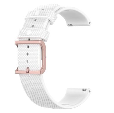 Ремінець UniCase Dot Pattern для Samsung Galaxy Watch 3 (45mm) - White