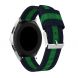 Ремешок UniCase Nylon для Samsung Galaxy Watch 46mm / Watch 3 45mm / Gear S3 - Blue / Green. Фото 2 из 5