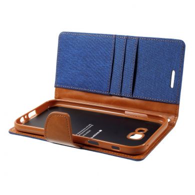 Чехол-книжка MERCURY Canvas Diary для Samsung Galaxy A7 2017 (A720) - Blue