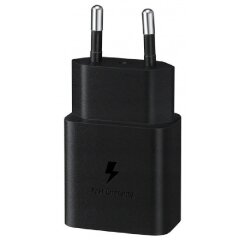 Сетевое зарядное устройство Samsung 15W Power Adapter (EP-T1510NBEGRU) - Black