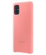 Силиконовый чехол Silicone Cover для Samsung Galaxy A51 (А515) EF-PA515TPEGRU - Pink. Фото 3 из 8