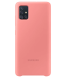 Силиконовый чехол Silicone Cover для Samsung Galaxy A51 (А515) EF-PA515TPEGRU - Pink. Фото 1 из 8