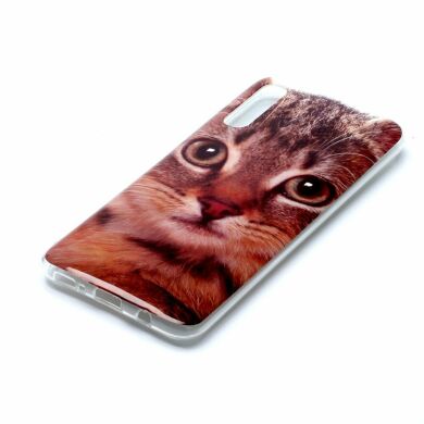 Силиконовый (TPU) чехол Deexe Life Style для Samsung Galaxy A50 (A505) / A30s (A307) / A50s (A507) - Cat