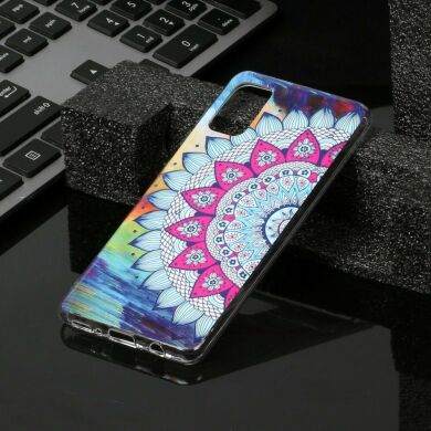 Силіконовий (TPU) чохол Deexe LumiCase для Samsung Galaxy A41 (A415) - Flower