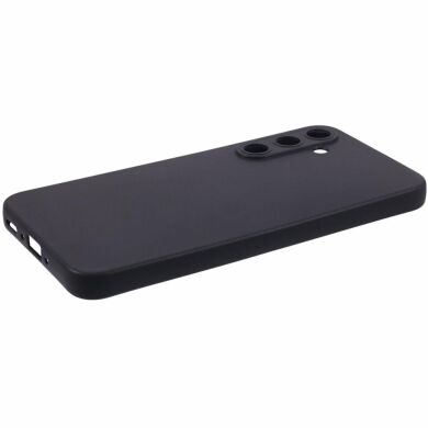 Силіконовий (TPU) чохол Deexe Matte Case для Samsung Galaxy A35 (A356) - Black