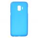 Силиконовый (TPU) чехол Deexe Matte Case для Samsung Galaxy J2 Core (J260) - Blue. Фото 1 из 3