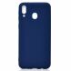 Силиконовый (TPU) чехол Deexe Matte Case для Samsung Galaxy M20 (M205) - Dark Blue. Фото 3 из 8