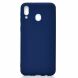 Силиконовый (TPU) чехол Deexe Matte Case для Samsung Galaxy M20 (M205) - Dark Blue