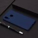 Силиконовый (TPU) чехол Deexe Matte Case для Samsung Galaxy M20 (M205) - Dark Blue. Фото 2 из 8