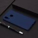 Силиконовый (TPU) чехол Deexe Matte Case для Samsung Galaxy M20 (M205) - Dark Blue