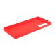 Силіконовий (TPU) чохол Deexe Matte Case для Samsung Galaxy S20 FE (G780) - Red