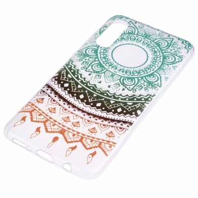 Силіконовий (TPU) чохол Deexe Pretty Glossy для Samsung Galaxy A50 (A505) / A30s (A307) / A50s (A507) - Colorful Mandala