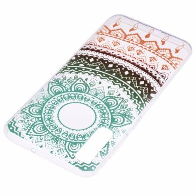 Силіконовий (TPU) чохол Deexe Pretty Glossy для Samsung Galaxy A50 (A505) / A30s (A307) / A50s (A507) - Colorful Mandala