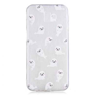 Силіконовий (TPU) чохол Deexe Pretty Glossy для Samsung Galaxy J6+ (J610) - Sea Lion