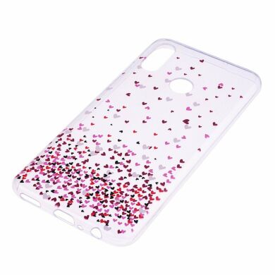 Силіконовий (TPU) чохол Deexe Pretty Glossy для Samsung Galaxy M20 (M205), Hearts