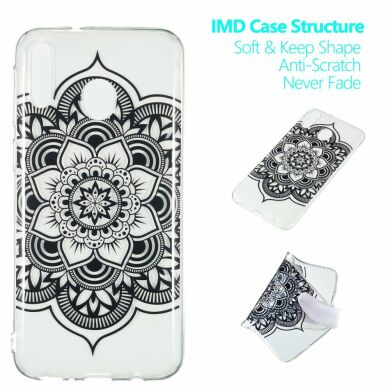 Силіконовий (TPU) чохол Deexe Pretty Glossy для Samsung Galaxy M20 (M205) - Henna Flower