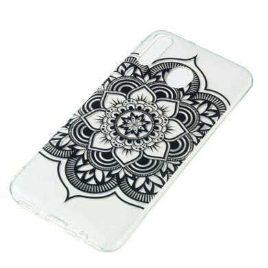 Силіконовий (TPU) чохол Deexe Pretty Glossy для Samsung Galaxy M20 (M205) - Henna Flower