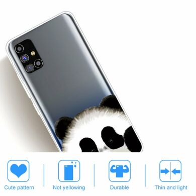 Силіконовий (TPU) чохол Deexe Pretty Glossy для Samsung Galaxy M31s (M317) - Black Cat