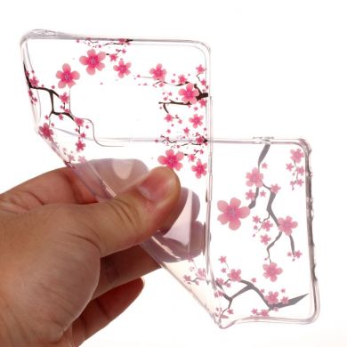 Силіконовий (TPU) чохол Deexe Pretty Glossy для Samsung Galaxy Note 9 (N960), Elegant Flower