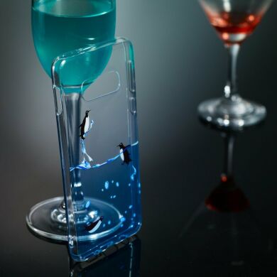 Силіконовий (TPU) чохол Deexe Pretty Glossy для Samsung Galaxy S10e (G970) - Penguin