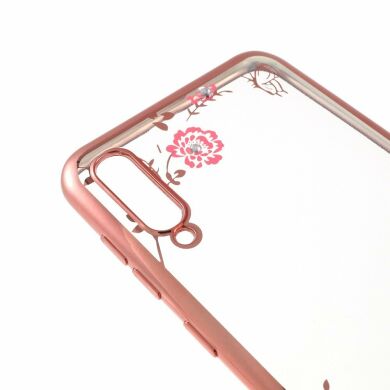 Силіконовий (TPU) чохол Deexe Shiny Cover для Samsung Galaxy A50 (A505) / A30s (A307) / A50s (A507) - Rose Gold