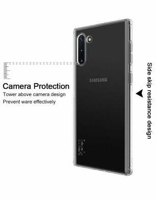 Силіконовий (TPU) чохол IMAK UX-6 Series для Samsung Galaxy Note 10 (N970) - Transparent