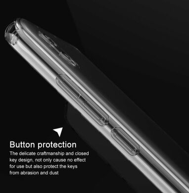 Силіконовий (TPU) чохол IMAK UX-6 Series для Samsung Galaxy Note 10 (N970) - Transparent