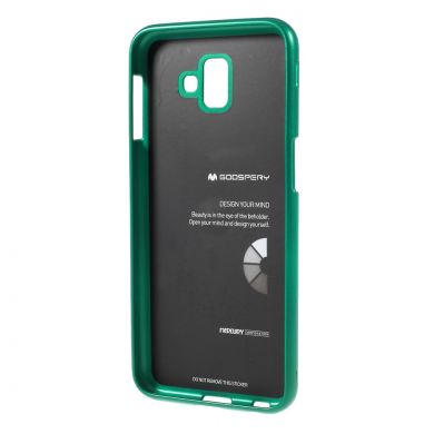 Силіконовий (TPU) чохол MERCURY iJelly Cover для Samsung Galaxy J6+ (J610), Green