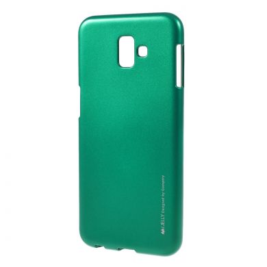 Силіконовий (TPU) чохол MERCURY iJelly Cover для Samsung Galaxy J6+ (J610), Green