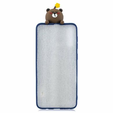 Силіконовий (TPU) чохол UniCase 3D Cartoon Pattern для Samsung Galaxy A50 (A505) / A30s (A307) / A50s (A507) - Bear Pattern