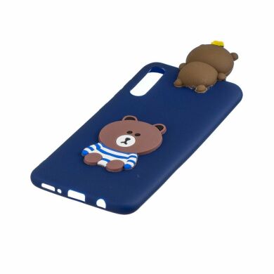 Силіконовий (TPU) чохол UniCase 3D Cartoon Pattern для Samsung Galaxy A50 (A505) / A30s (A307) / A50s (A507) - Bear Pattern