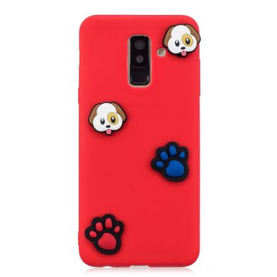 Силіконовий (TPU) чохол UniCase 3D Cartoon Pattern для Samsung Galaxy A6+ 2018 (A605) - Dog Pattern