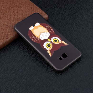 Силиконовый (TPU) чехол UniCase Color Style для Samsung Galaxy J4+ (J415) - Owl Embossment Patterned TPU