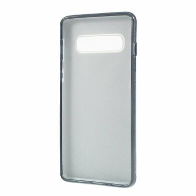 Силіконовий (TPU) чохол UniCase Glitter Cover для Samsung Galaxy S10 (G973) - Black