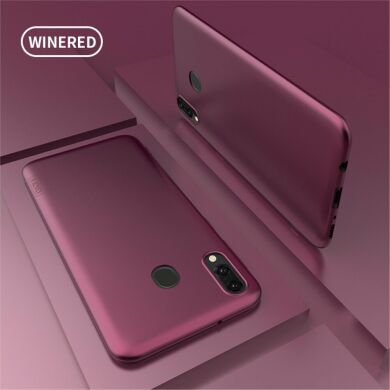 Силиконовый (TPU) чехол X-LEVEL Matte для Samsung Galaxy M20 (M205) - Wine Red