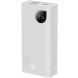 Внешний аккумулятор Baseus Digital Display 30W (10000mAh) PPAD040 - White. Фото 2 из 11