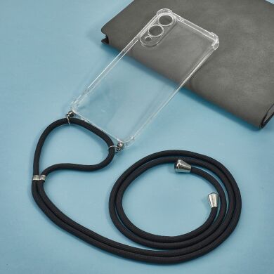Захисний чохол UniCase AirBag with Strap для Samsung Galaxy S25 Edge (S937) - Transparent